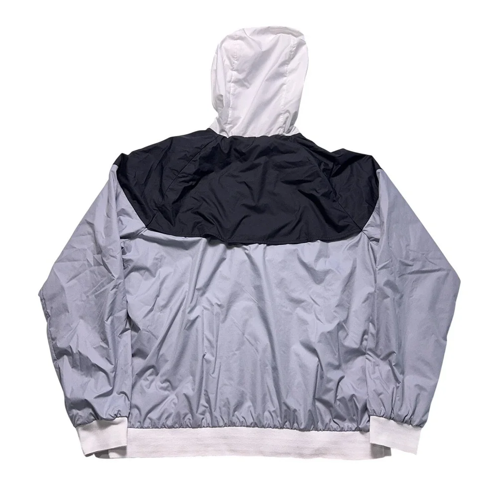 Nike Sportswear Windrunner Full-Zip Jacket Mens XL‎ White Lined Windbreaker